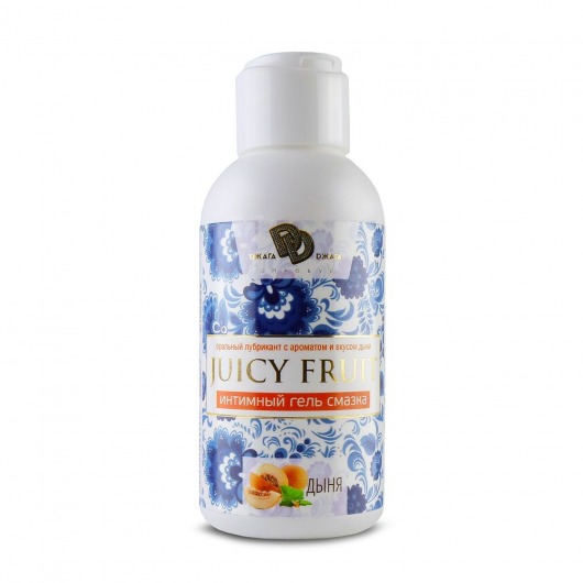 Интимный гель на водной основе JUICY FRUIT с ароматом дыни - 100 мл. - БиоМед - купить с доставкой в Смоленске