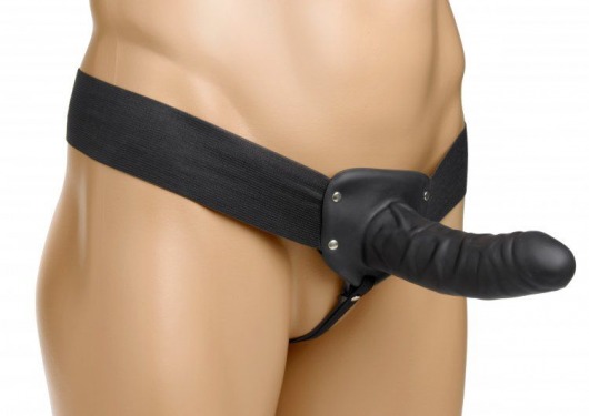 Полый страпон Erection Assist - 15,2 см. - XR Brands - купить с доставкой в Смоленске