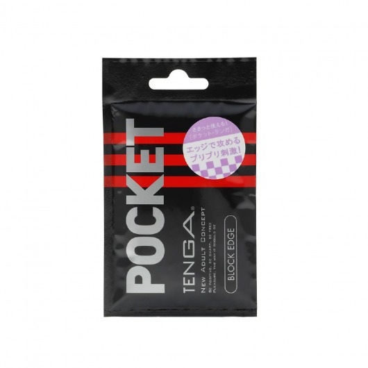 Карманный мастурбатор BLOCK EDGE - Tenga - в Смоленске купить с доставкой
