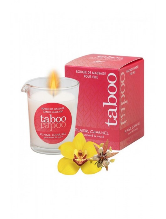 Массажное аромамасло с афродизиаками для женщин RUF Taboo Plaisir charnel - 60 гр. - RUF - купить с доставкой в Смоленске