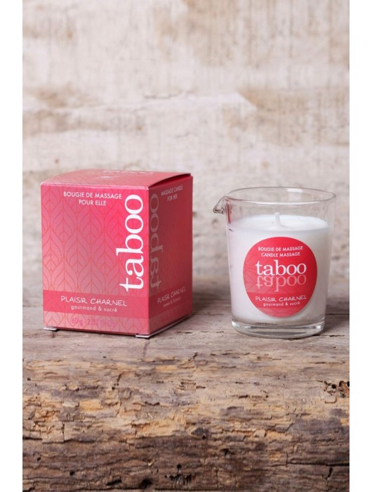 Массажное аромамасло с афродизиаками для женщин RUF Taboo Plaisir charnel - 60 гр. - RUF - купить с доставкой в Смоленске