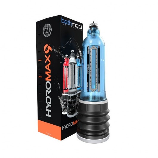 Синяя гидропомпа HydroMAX9 - Bathmate - в Смоленске купить с доставкой