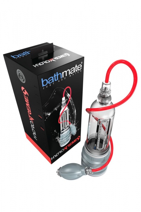 Прозрачная гидропомпа HydroXTREME9 - Bathmate - в Смоленске купить с доставкой