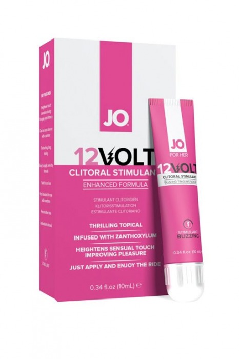 Возбуждающая сыворотка мощного действия JO Volt 12V - 10 мл. - System JO - купить с доставкой в Смоленске