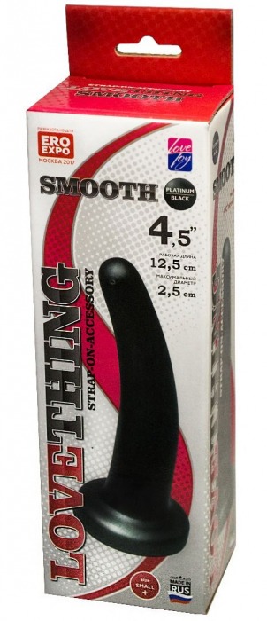 Анальная насадка Smooth - 12,5 см. - LOVETOY (А-Полимер) - купить с доставкой в Смоленске