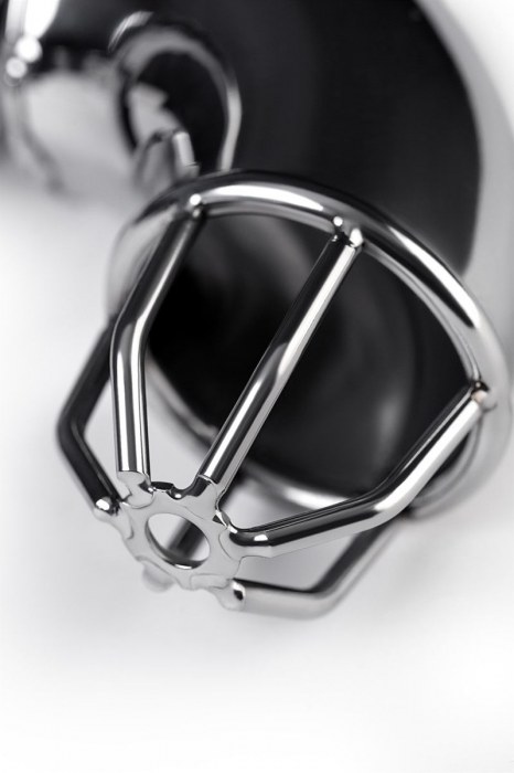 Серебристый мужской пояс верности TOYFA Metal - ToyFa - купить с доставкой в Смоленске