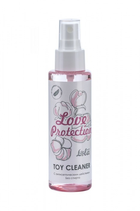 Гигиенический антисептический лосьон Toy cleaner - 110 мл. - Lola Games - купить с доставкой в Смоленске