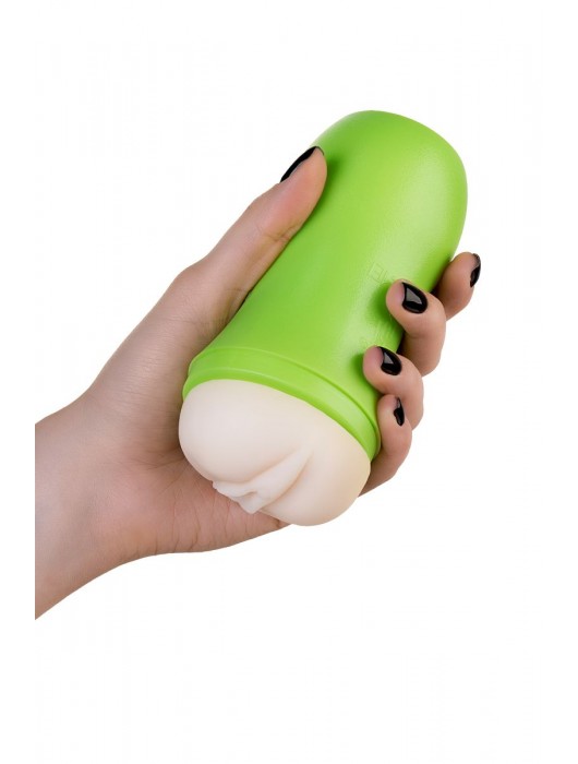 Мастурбатор-вагина A-Toys в зеленой колбе - A-toys - в Смоленске купить с доставкой