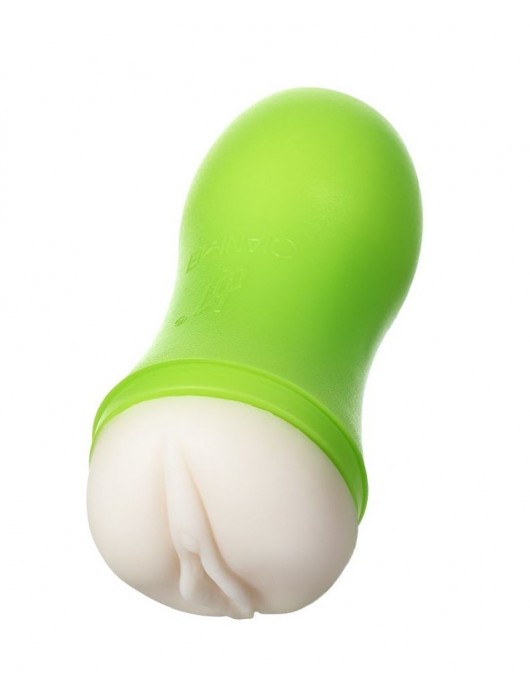 Мастурбатор-вагина A-Toys в зеленой колбе - A-toys - в Смоленске купить с доставкой