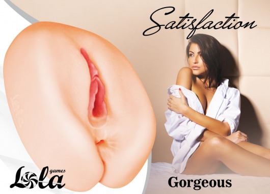 Мастурбатор с 2 тоннелями Satisfaction Gorgeous - Lola Games - в Смоленске купить с доставкой
