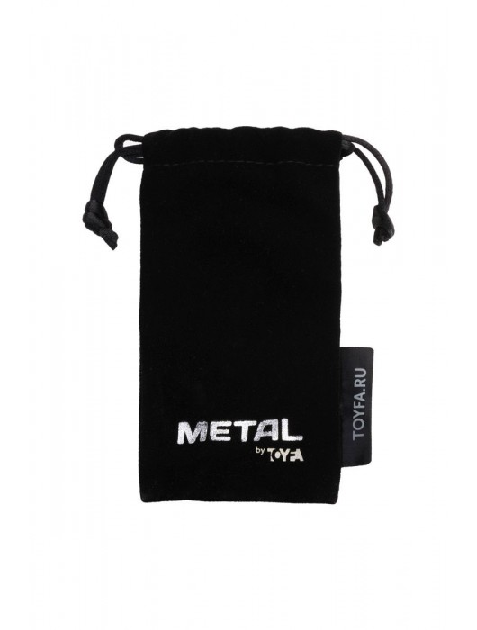 Серебристый двухсторонний карабин TOYFA Metal - ToyFa - купить с доставкой в Смоленске