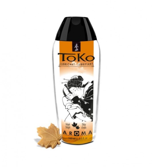 Интимный гель TOKO Maple Delight с ароматом кленового сиропа - 165 мл. - Shunga - купить с доставкой в Смоленске