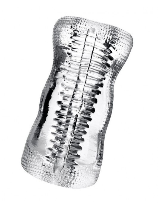 Прозрачный мастурбатор Lingam Asha - ToyFa - в Смоленске купить с доставкой