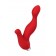 Красный силиконовый вибростимулятор простаты Proman - 12,5 см. - ToyFa - в Смоленске купить с доставкой Красный силиконовый вибростимулятор простаты Proman - 12,5 см. - ToyFa - в Смоленске купить с доставкой