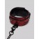 Красно-черные оковы Reversible Faux Leather Ankle Cuffs - Fifty Shades of Grey - купить с доставкой в Смоленске