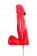 Красный леденец в форме члена со вкусом виски - 173 гр. - Sosuчki - купить с доставкой в Смоленске