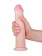 Фаллоимитатор с розовой головкой ART-Style №29 на присоске - 21,5 см. - Art-Style