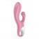 Розовый вибратор-кролик с расширением Air Pump Bunny 2 - 20,4 см. - Satisfyer купить в Смоленске с доставкой в Orgasmix.ru Розовый вибратор-кролик с расширением Air Pump Bunny 2 - 20,4 см. - Satisfyer