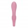 Розовый вибратор-кролик с расширением Air Pump Bunny 2 - 20,4 см. - Satisfyer купить в Смоленске с доставкой в Orgasmix.ru Розовый вибратор-кролик с расширением Air Pump Bunny 2 - 20,4 см. - Satisfyer