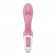 Розовый вибратор-кролик с расширением Air Pump Bunny 2 - 20,4 см. - Satisfyer купить в Смоленске с доставкой в Orgasmix.ru Розовый вибратор-кролик с расширением Air Pump Bunny 2 - 20,4 см. - Satisfyer