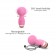 Розовый мини-wand вибратор Itsy Bitsy Mini Wand Vibrator - Love to Love в Смоленске Розовый мини-wand вибратор Itsy Bitsy Mini Wand Vibrator - Love to Love