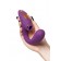 Фиолетовый вибромассажер с клиторальной стимуляцией Megam - ToyFa купить в Смоленске с доставкой в Orgasmix.ru Фиолетовый вибромассажер с клиторальной стимуляцией Megam - ToyFa