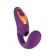 Фиолетовый вибромассажер с клиторальной стимуляцией Megam - ToyFa купить в Смоленске с доставкой в Orgasmix.ru Фиолетовый вибромассажер с клиторальной стимуляцией Megam - ToyFa
