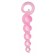 Розовая анальная цепочка из 5 шариков различного диаметра - 25,5 см. - Dream Toys в Смоленске Розовая анальная цепочка из 5 шариков различного диаметра - 25,5 см. - Dream Toys