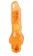 Оранжевый вибратор-реалистик JELLY JOY 7INCH 10 RHYTHMS ORANGE - 17,5 см. - Dream Toys купить в Смоленске с доставкой в Orgasmix.ru Оранжевый вибратор-реалистик JELLY JOY 7INCH 10 RHYTHMS ORANGE - 17,5 см. - Dream Toys