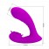 Лиловый вибратор Nadal для двойной стимуляции - Baile
