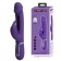 Сливовый вибратор-кролик с функцией фингеринга Kampas - 23,2 см. - Baile купить в Смоленске с доставкой в Orgasmix.ru Сливовый вибратор-кролик с функцией фингеринга Kampas - 23,2 см. - Baile