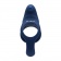 Синее эрекционное виброкольцо с двойным подхватом мошонки Ring Around The Rosy - Zero Tolerance - в Смоленске купить с доставкой